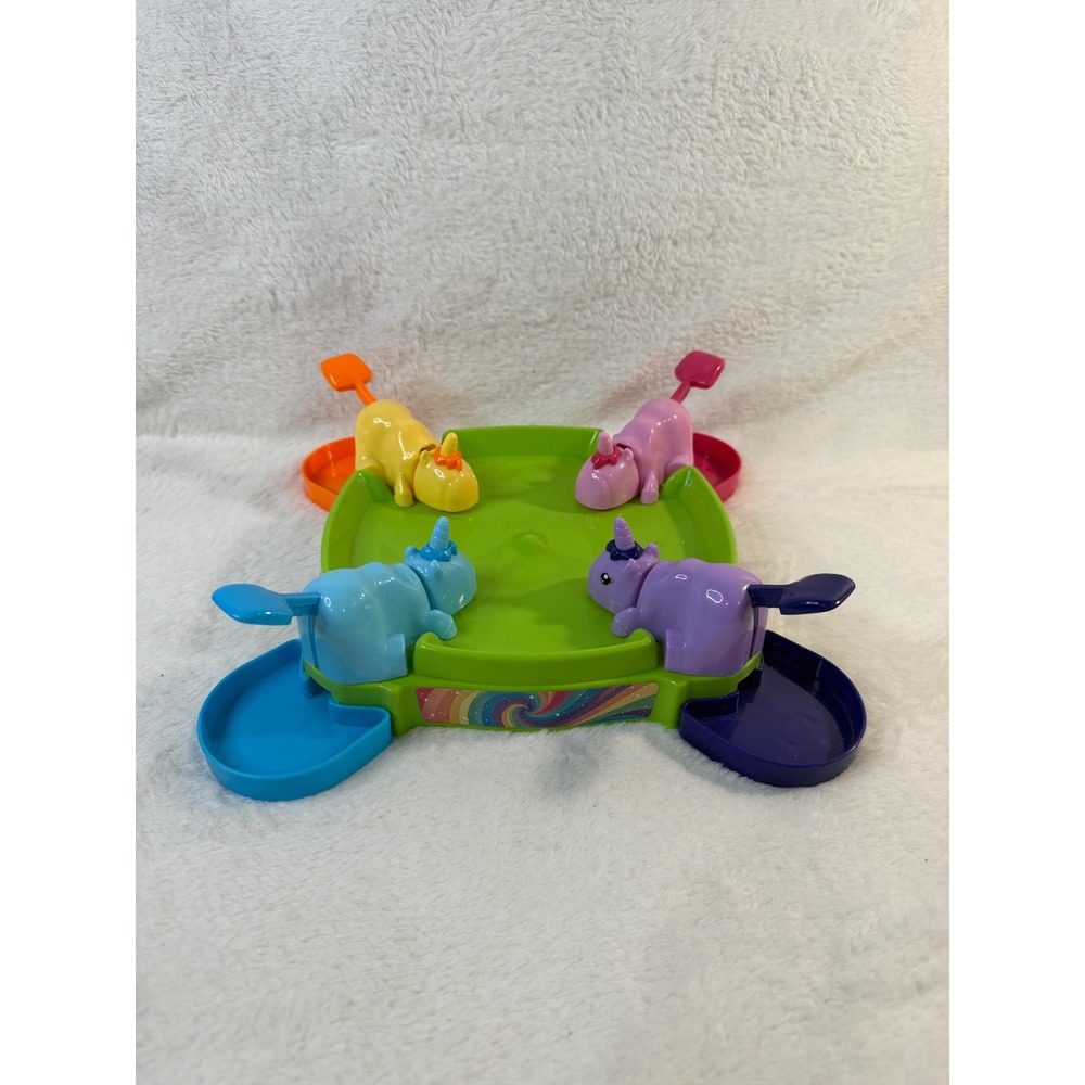 Hungry‎ Hippos Unicorn Tabletop Game Rainbow Kids Toy Board Only No Other Parts